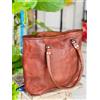 Fatto a mano Borsa da donna 14" in vera pelle Proteter affidabile shopping fatta a mano