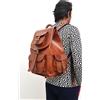 Fatto a mano Borsa Comman 16" in pelle per laptop vintage vera capra marrone viaggio uomo ...