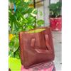 Fatto a mano Borsa da donna 14" in vera pelle di capra affidabile shopping fatta a mano
