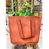 Fatto a mano Borsa da donna 14" in vera pelle di capra affidabile shopping fatta a mano