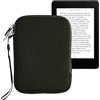 kwmobile Custodia Universale per eReader - Copertina in Neoprene verde scuro con Chiusura a Zip - Misura 17 x 12 x 2 cm - Astuccio portatablet