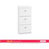 SoBuy FSR94 Mobiletto portascarpe con 3 ante e 6 ripiani, cassettiera per scarpe, scaffale per scarpe