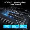 Fanxiang SSD Interno M.2 NVMe 1TB 2TB 4TB PCIe 4.0 per PS5 PC Gaming 7300 MB/s