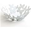 Arti&Mestieri bomboniera cestino farfalle tondo Bianco in Ferro Diametro13x5cmh
