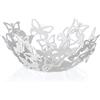 Arti&Mestieri bomboniera cestino farfalloso Bianco in Ferro 13x7h cm