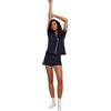 Trendyol Women Plain Piping Detailed Middle Knit Shirt-Short Pajama Set Pigiama, Navy Blue, M Donna