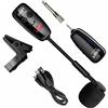 Microfono Wireless 50 Metri Strumento Sassofono Girevole Grado UHF