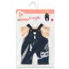 COROLLE 111190 T-SHIRT + SALOPETTE BLU MARINO PER BAMBOLA CM.30