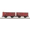 PIKO 28328 SET DI 2 CARRI COPERTI FS EP.III