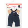 COROLLE 141890 T-SHIRT + SALOPETTE CLU MARINO PER BAMBOLE CM. 36