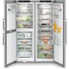LIEBHERR XRCsd 5255 Prime COMBINAZIONE SIDE BY SIDE COMPOSTA DA FRIGORIFERO SRsdc 525i + FRIGORIFERO COMBINATO CON BIOFRESH SBNsdd 526i Acciaio Inox C / D GARANZIA ITALIA RICHIEDI UN PREVENTIVO