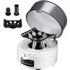 VEVOR Mini Centrifuga 3013 xg RCF, Centrifuga da Laboratorio Elettrica con Rotore per Provette da 0,2/1,5/2 ml, Velocità Fissa 7000 Giri/min, Bassa Rumorosità per Esperimenti di Laboratorio