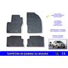 CORA Tappetini auto in Gomma su misura - Tappeti Set 4 PZ. per Kuga 2008>2012