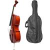 Luthier CEB 44 Violoncello 4/4 Serie STUDIO 1 Completo di Archetto Ponte Fodero Luthier