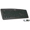 Hamlet Tastiera Hamlet Black Soft Touch Meccanica ITA 105 tasti + Adattatore Usb-a/c Nero [XKKITA2-CX]