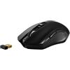 Sharkoon Mouse gaming Sharkoon Skiller SGM30W Wired/Wireless Ottico Ambidestro fino a 1600dpi con 6 pulsanti Nero [4044951044061]