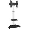 Techly Supporto TV da Pavimento per Tv da 37" a 70" 40 Kg VESA Bianco ICA-TR3WH Techly