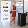 Fellowes Distruggidocumenti Fellowes AutoMax 600M Micro-Cut-600 Fogli-DIN P-5-Silenzioso