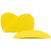 Alessi ABI09S Y Ellipse Set Composto da Due Contenitori in Acciaio Colorato con Resina Epossidica, Giallo