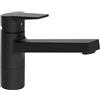 HANSA HANSATWIST robinet de cuisine, avec dispositif de sécurité, pivotant, saillie : 199 mm, 0914228333, 0914228333, Colorazione: nero opaco