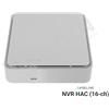 Ajax Nvr HAC videoregistratore 16 canali di rete per telecamere Onvif fino a 4K, HDD 3,5" fino a 16 TB bianco 134506