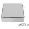 Ajax Nvr HAC videoregistratore 8 canali di rete per telecamere Onvif fino a 4K, HDD 3,5" fino a 16 TB bianco 134500
