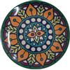 Excelsa Piatto frutta MANDALA ETNO porcellana decorata Ø 20,5 cm 1 pezzo