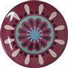Excelsa Piatto frutta MANDALA ETNO porcellana decorata Ø 20,5 cm 1 pezzo