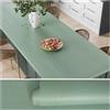 VEELIKE Carta da Parati Effetto Legno Verde Fumo Carta Adesiva per Mobili Legno Pellicola Adesiva Verde Salvia per Armadi da Cucina Impermeabile Camera da Letto Armadi Scrivania 40cm×300cm