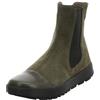 Think! Stivaletti da donna comodi, da donna, senza cromo, sostenibili, Chelsea, Olive Kombi 7000, 41 EU
