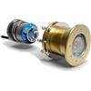 LED BLUEFIN Luce LED subacquea Mako M12 IFM, 12V, 6100 lum., blu cobalto barca