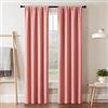 Eclipse 16205037063 LCR Darrell Thermaweave Window Panel, Coral,37 x 63