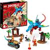 LEGO NINJAGO Il Tempio del Ninja Dragone, Set di Costruzioni con Drago, Moto Giocattolo e 4 Minifigure, Idea Regalo di Compleanno, Giochi per Bambini e Bambine da 4 Anni in su 71759