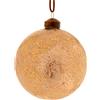 VETUR Sfera Di Natale Spugnato 12 Cm Oro