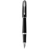 PARKER Urban penna stilografica, Muted Black con dettagli cromati, pennino sottile e ricarica di inchiostro blu (1931592)