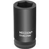 Meccion Chiave a Bussola ad Impatto 27mm con Attacco da 3/4, Cr-Mo Profonda Bussola Esagonale, Lunghezza 78 mm