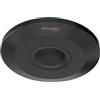 Oktaplex motion Oktaplex Ina, sensore di movimento a 360°, 6 m, sensore PIR, sensore di movimento a soffitto, per interni, da incasso, nero, 230 V, adatto a LED