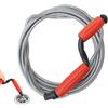 MIPIACE Sonda Sturatubi 4.2m x 6mm Molla Idraulica per Pulizia Tubi Molla Sturatubi e Sturalavandini Spirale per Pulizia Scarichi Coclea di Drenaggio Molla per Tubature Della Cucina La Lavandini