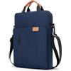 jooeer Custodia PC 14 Pollici, Borsa a Tracolla per Computer in Poliestere Impermeabile Compatibile con 14" MacBook Pro M4/M3/M2/M1 2024-2021 Chromebook Notebook, Blu Navy
