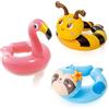 YAAVAAW Anello da nuoto con unicorno, pavone, dinosauro per bambini, 2-8 anni, 3 pezzi, gonfiabile, a forma di animale, per bambini, ragazze, estate, piscina, acqua, giocattolo per feste