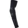 FLOKY No Strain 2pz Manicotto Sport biomeccanico. Tennis, Padel, Basket. Riduce Le Vibrazioni, sostiene Gomito e avambraccio. Manicotto a Compressione, stabilizza tendini e Muscoli (Nero, M-L)