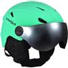 Lixada Casco da Sci Snowboard Equipaggiamento Protettivo Attrezzatura di Sicurezza per Gli Sport Invernali Protezione per la Testa per Gli Sport sulla Neve