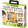 HEADU - Laboratorio Manine Attive Montessori - Con 24 Forme Tattili Degli Animali | Giochi Educativi 1 2 3 Anni, Gioco Montessori, Giochi Tattili Bambini, Regalo Bambino Piccolo, Regalo bambina 2 anni