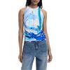Desigual REPRIS_TS_Cris, 5139 Diva Blue, M