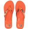 FOCO Sandali infradito da donna NCAA College Team Logo paillettes cinturino