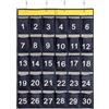 TNSLAND Organizer da Parete con 30 Tasche Numerate, Porta Borse da Armadio, con 4 Ganci, Borsa Portaoggetti da Appendere, per Classi, per Riporre Calcolatrici E Cellulari per Armadio