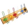 Ieron 5 Ganci Appendiabiti Colorati, Ganci Appendiabiti in Metallo antiruggine, Ganci da Parete per Asciugamani, per Cucina, Bagno, Camera da Letto