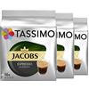 TASSIMO JACOBS ESPRESSO, confezione da 3, 48 capsule)