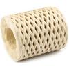 cyclingcolors 1x Rafia per fabbricazione cesti 5-8 mm 200 m Maglia Cappello Borsa Composizione floreale Decorazione Cucito, Crema