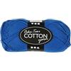 Creativ Filato di cotone, blu cobalto, taglia unica